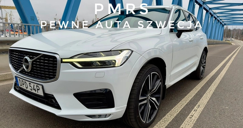 volvo wielkopolskie Volvo XC 60 cena 125999 przebieg: 183000, rok produkcji 2019 z Szczecin